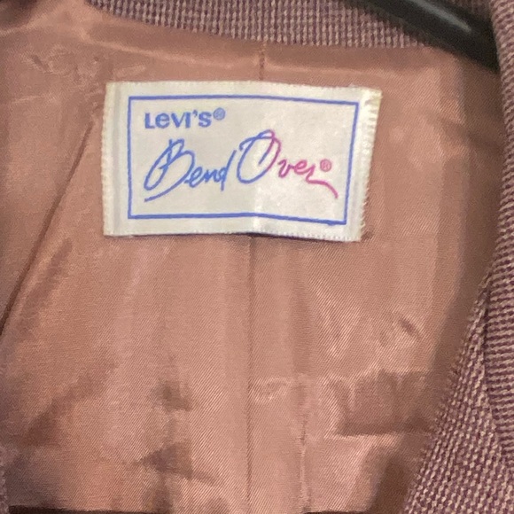 LEVI'S Bend Over Pink Blazer size 16 NWOT - Picture 2 of 6